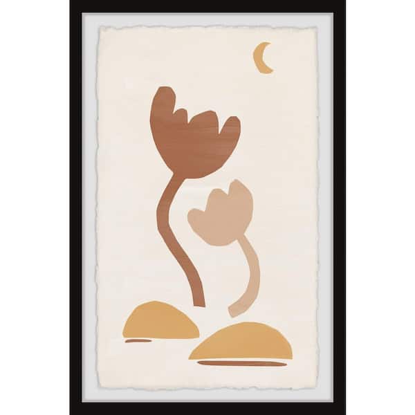 Unbranded "Garden of Dedication" by Marmont Hill Framed Abstract Art Print 24 in. x 16 in.