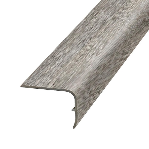 Huskie 1.32 in. T x 1.88 in. W x 78.7 in. L Vinyl Stair Nose Molding