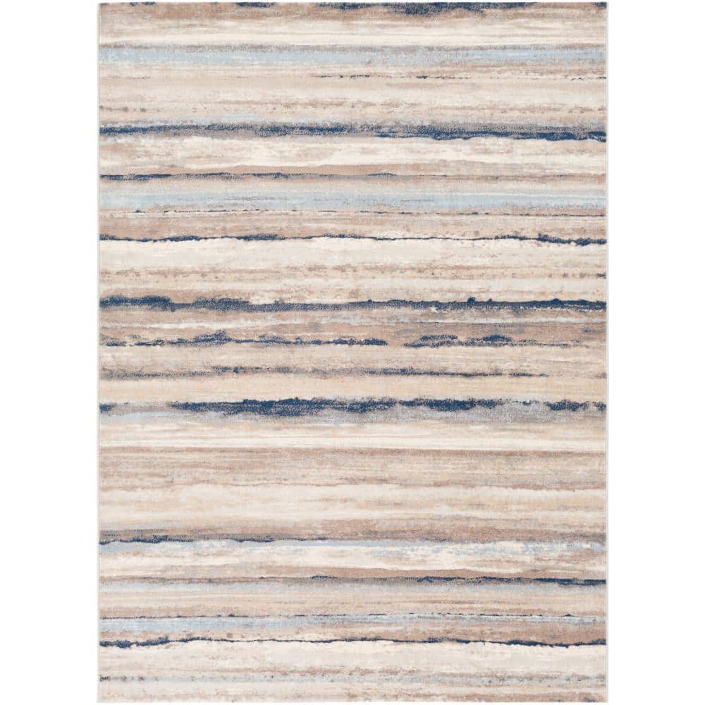 Furaha Navy 5 ft. 3 in. x 7 ft. 1 in. Abstract Area Rug price history on PriceWatchPro
