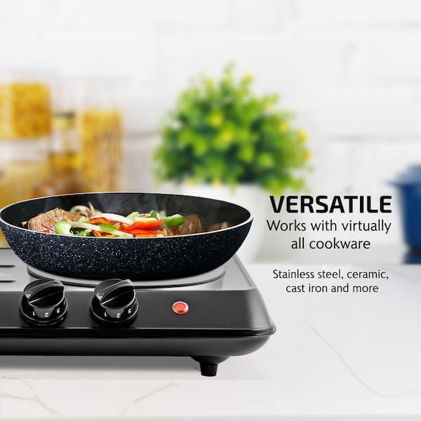 Electric Range Cooktop Hot Plate Portable Hightlight Ceramic Glass Kitchen Cook 