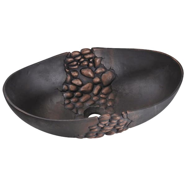 MR Direct Vessel Sink in Bronze