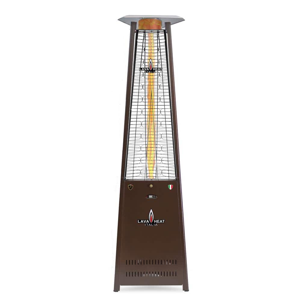 92 in. 66,000 BTU Heritage Bronze Pyramid Flame Natural Gas Patio Heater price history on PriceWatchPro