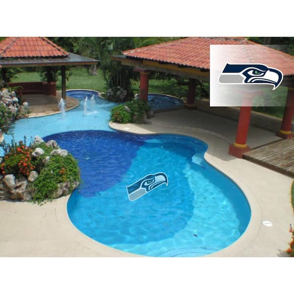 Applied Icon NFL Seattle Seahawks 59 in. x 59 in. Large Pool Graphic