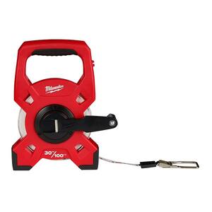30 m./100 ft. Fiberglass Open Reel Long Tape