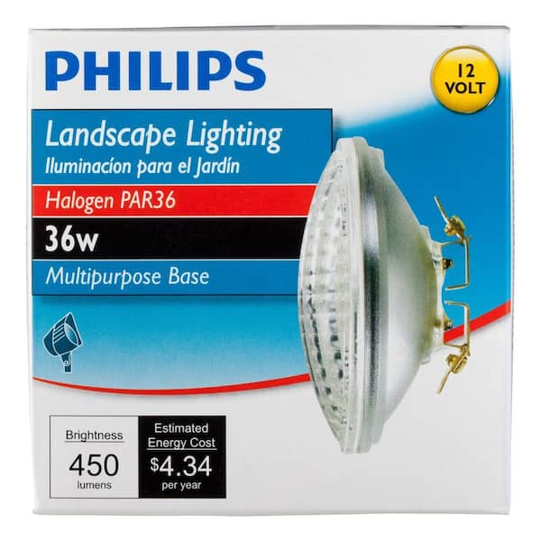 10 pack Par 36 Landscape Outdoor Spot Light Bulb 12 volt 50 watt Par36 3000 hr