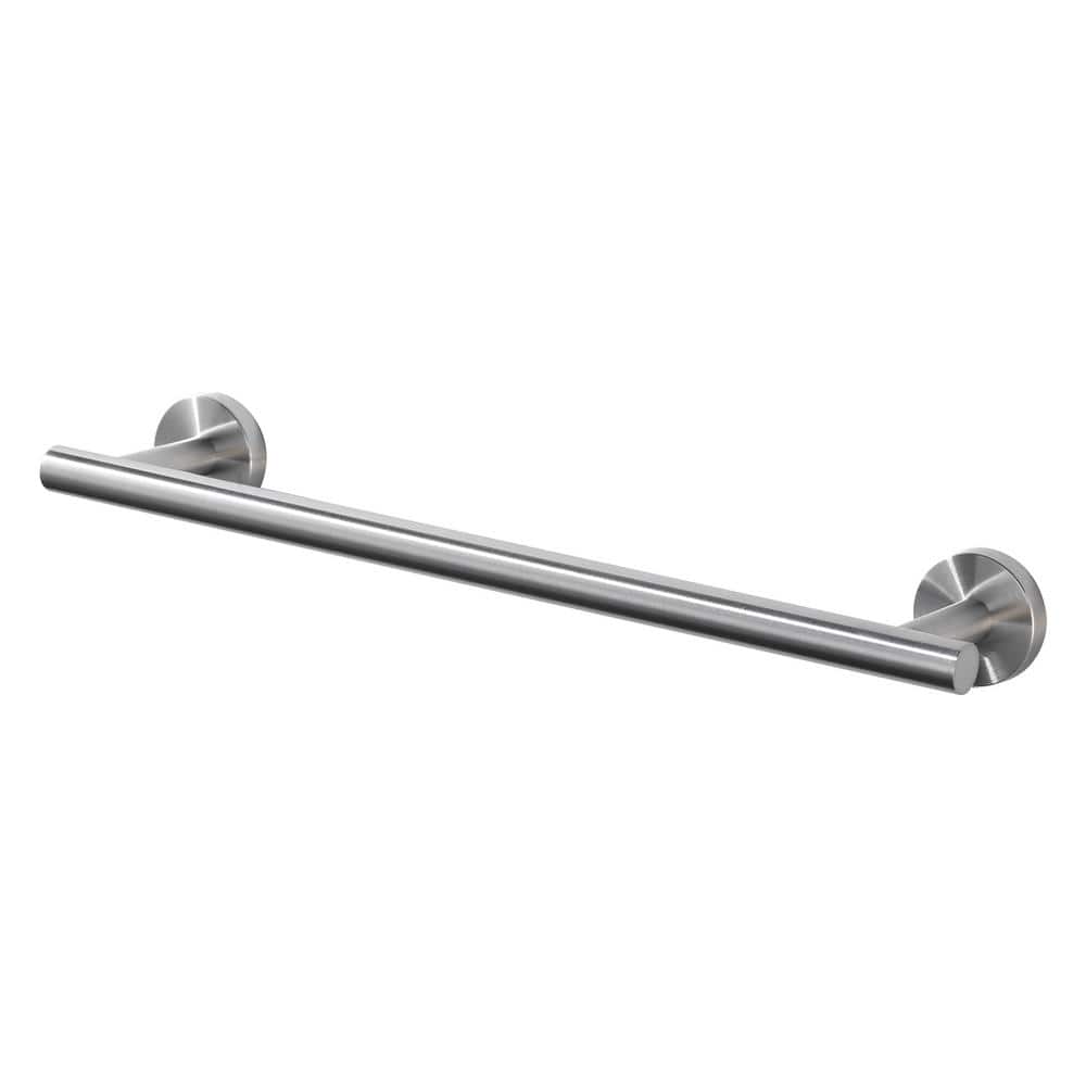 16 in. Stainless Steel Wall Mounted Single Towel Bar in Brushed Nickel price history on PriceWatchPro