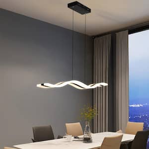 Roslly 40-Watt Integrated LED Modern Kitchen Island Pendant Light