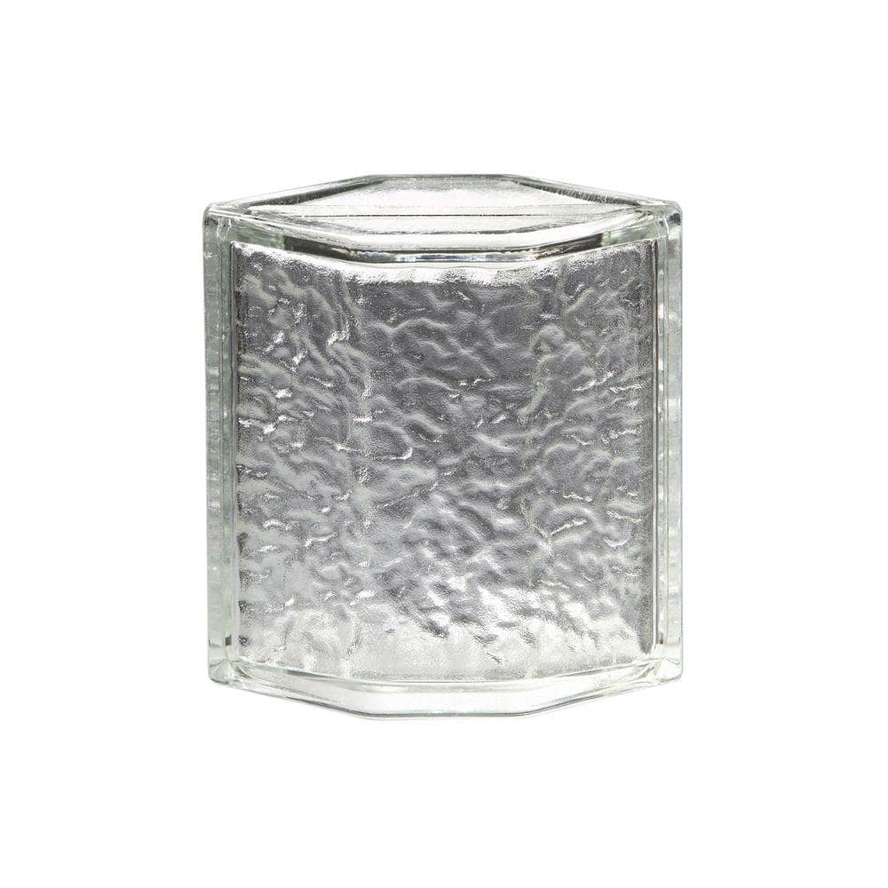 Pittsburgh Corning IceScapes 6 in. x 8 in. x 4 in. Hedron Block 110463 ...