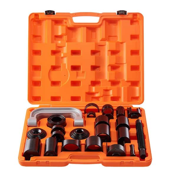 SKYSHALO Ball Joint Press Kit, 25-PiecesTool Ki, C-press Ball joint Remove and Install Tools for Most 2WD and 4WD Car, Repair Kit
