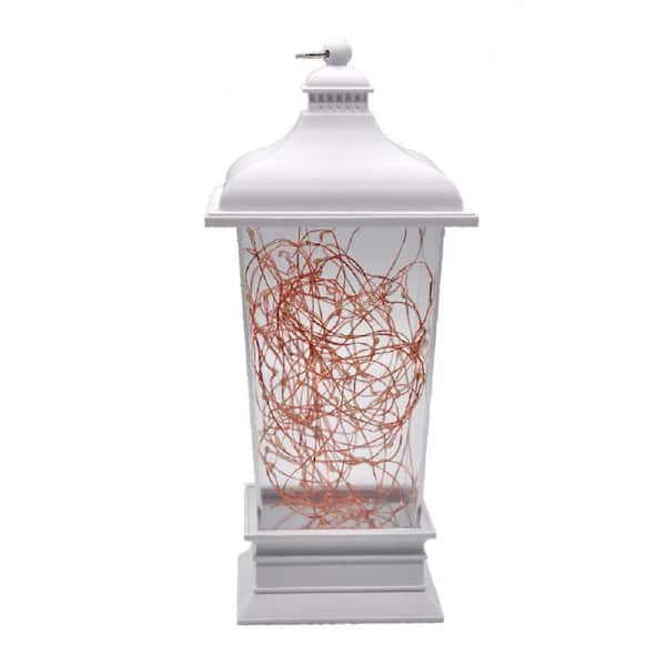 Unbranded White Plastic Acrylic Fire Tree Lantern