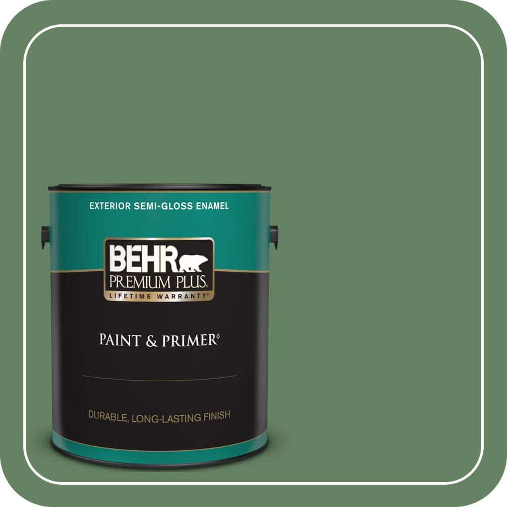 1 gal. #S400-6 Tuscan Herbs Semi-Gloss Enamel Exterior Paint & Primer price history on PriceWatchPro