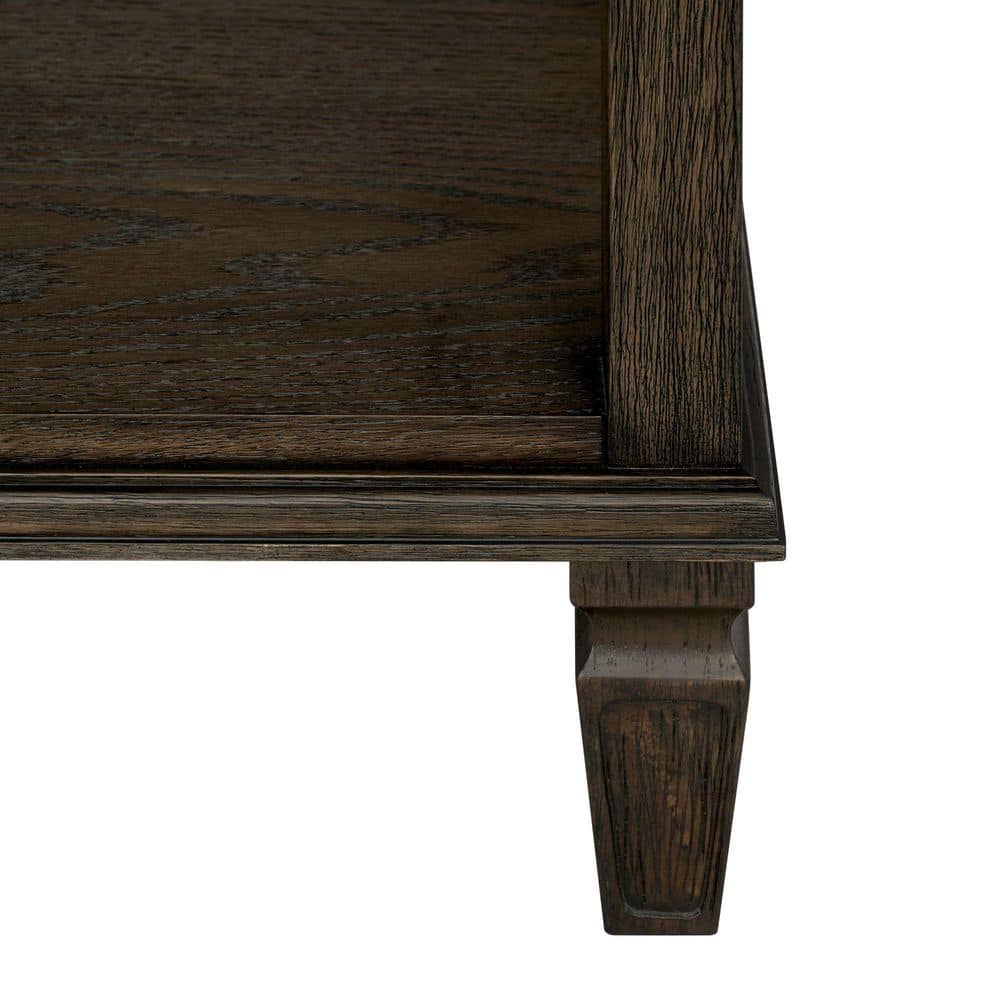 Victoria 24 in. Reclaimed Grey Rectangle Wood End Table - thumbnail 5