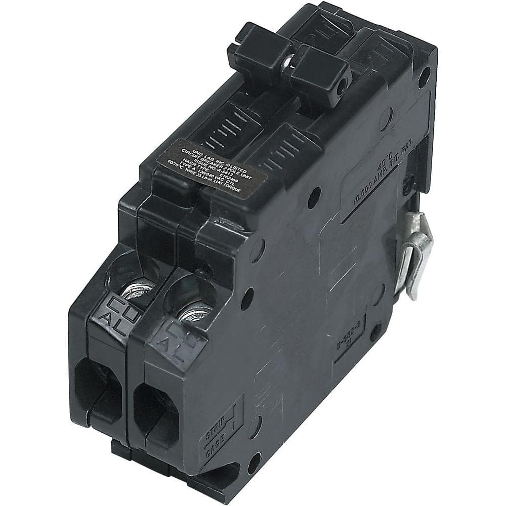 Challenger New Challenger 20 Amp 1 in. 2Pole Type A Replacement Thin Circuit Breaker UBITBA220