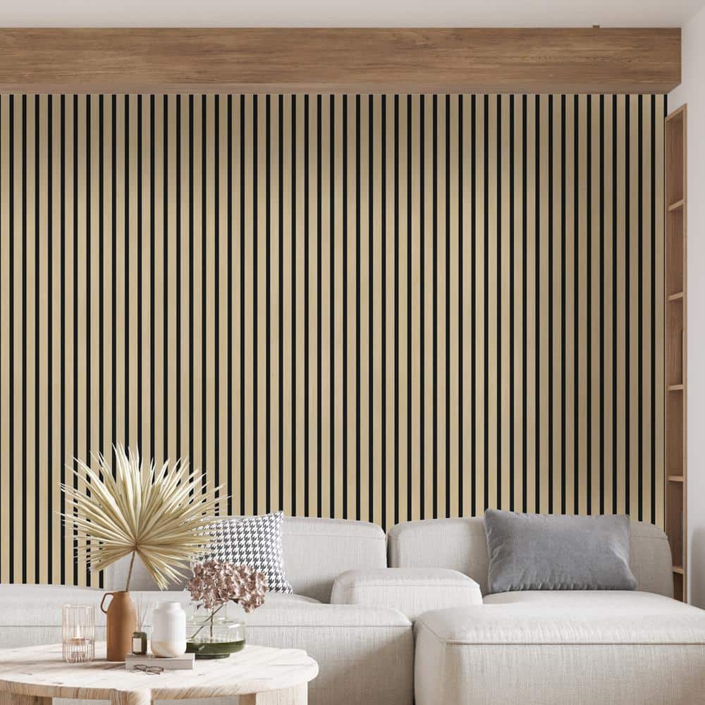 Natural Oak 3D Acoustic Wood Slat Wall Paneling