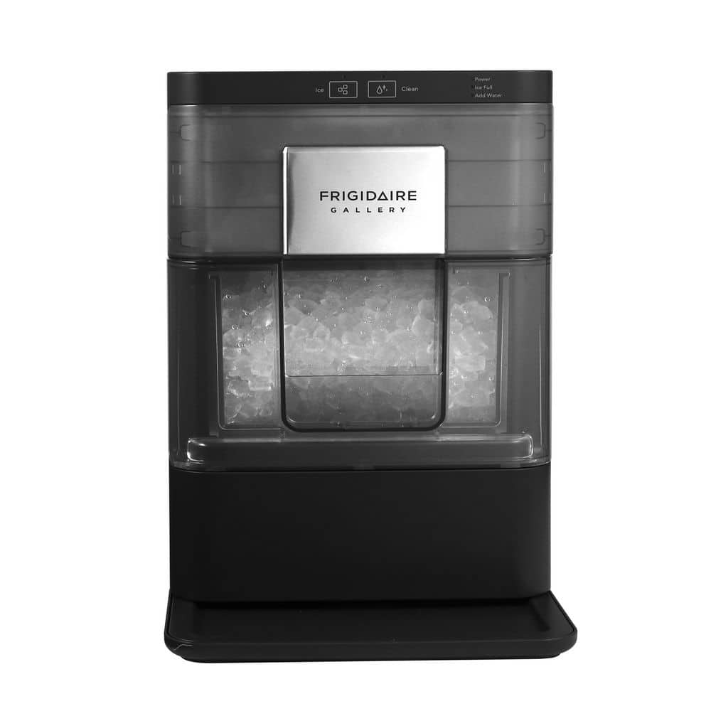 Frigidaire 10 in. 44 lbs. Crunchy Chewable Nugget Ice Maker - Matt Finish EFIC165-BLACK