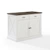 CROSLEYFURNITURECliftonWhiteKitchenIslandKF30070BR-WH-TheHomeDepot