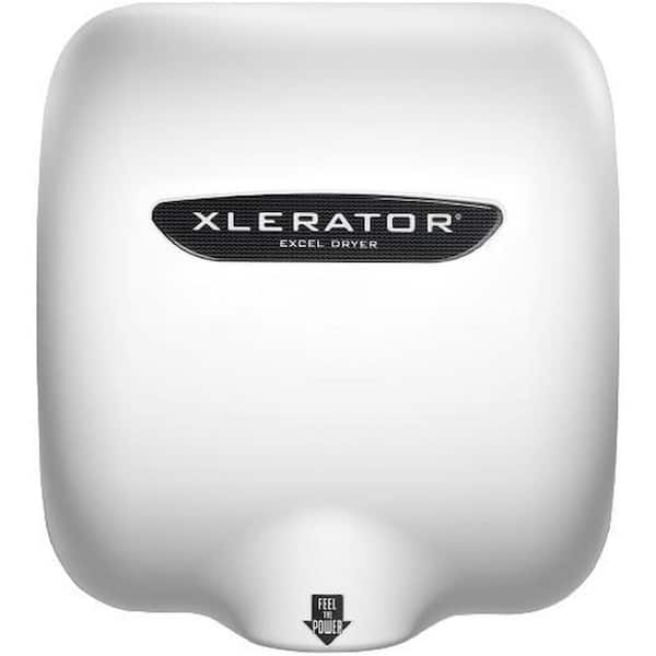 Xlerator Automatic 110-120-Volt Electric Hand Dryer in White Thermoset Resin