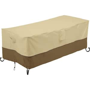 balcony Waterproof 60 in. Rectangular Fire Pit Table Cover, Outdoor Table Cover