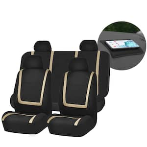 Unique Flat Cloth 23 in. x 1 in. x 47 in. Full Set Car Seat Covers