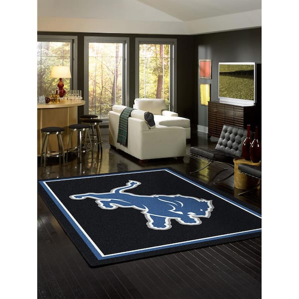 Detroit Lions Quick Snap Area Rug - Nylon 4â€™ x 6â€™