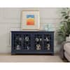 Martin Svensson Blue Glass TV Stand for 65" TVs