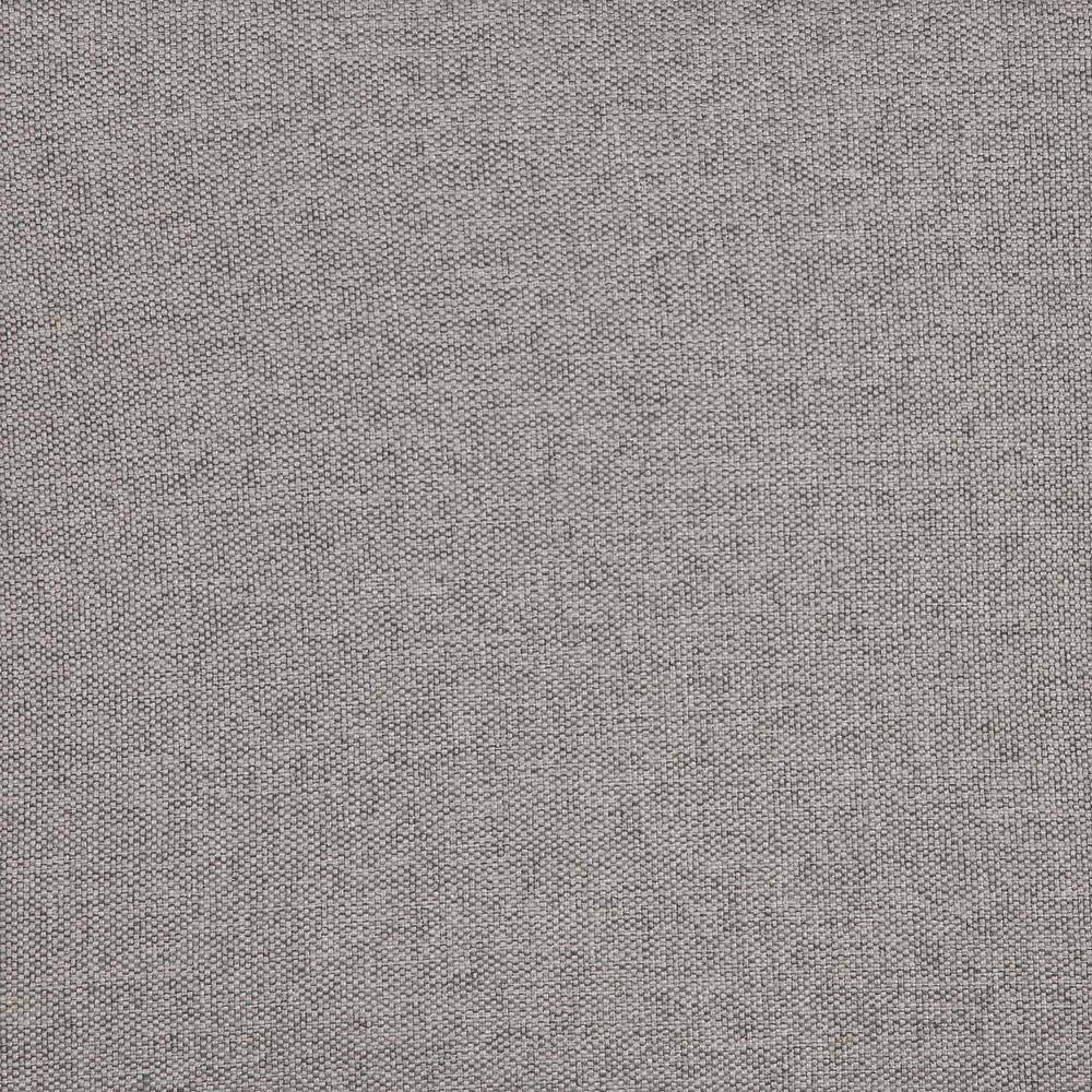 Gray Linen Apartment Sofa with Moroccan Accent Pillows