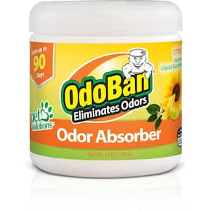 14 oz. Citrus Solid Odor Absorber, Odor Eliminator for Smoke Odor & Musty Smell in Home, Bathroom, Kitchen, Pet Areas