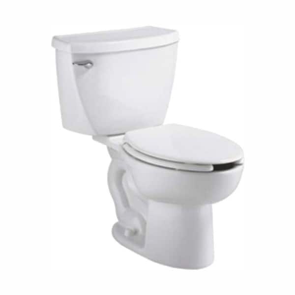 American Standard Cadet FloWise Tall Height Pressure-Assisted 2-piece 1.1 GPF Elongated Toilet in White, Seat Not Included