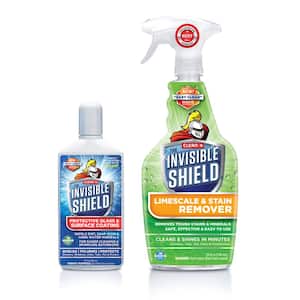 Invisible Shield Tub and Shower Glass Lime Scale Cleaner + Protectant