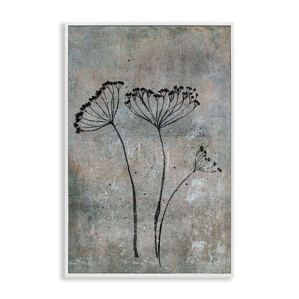 Cow Parsley Sprigs by Lydia Orange White Framed Nature Giclee Art Print 24 in. x 16 in. price history on PriceWatchPro