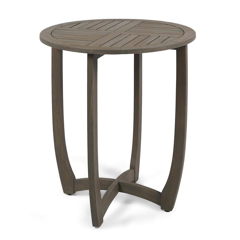 Hot Seller Rustic Design Acacia Wood Outdoor Acacia Wood Bistro Table for P