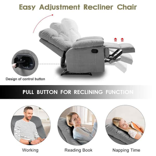 Extra discount big recliners