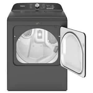 7.0 cu.ft. vented Front Load Electric Dryer in Volcano Black