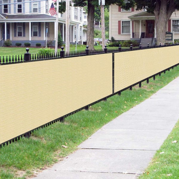 Angel Sar 4 ft. x 50 ft. Black Heavy-Duty Fencing Mesh Shade Net Cover, Polyethylene Fence Privacy Screen