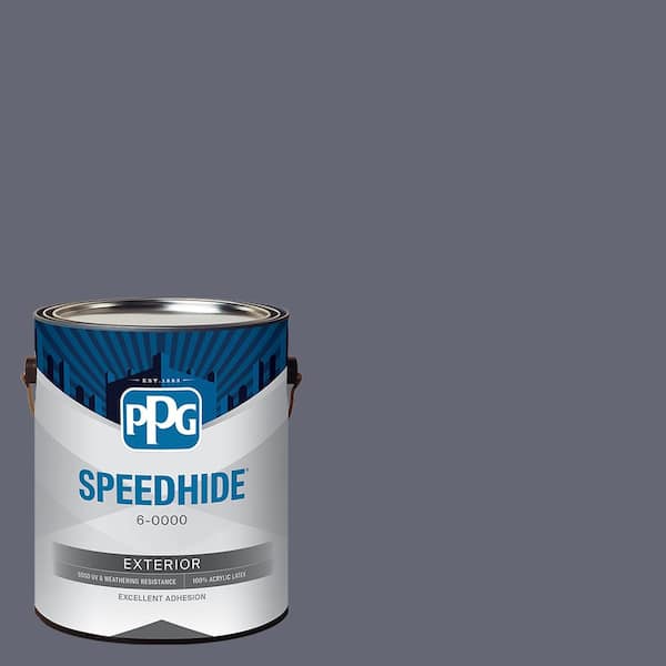 1 gal. PPG1043-6 Alley Cat Flat Exterior Paint