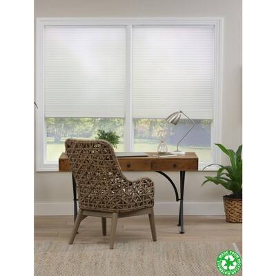 DEZ Furnishings QCLN320480 Cordless Light Filtering Cellular Shade 32W x 48H Inches Linen