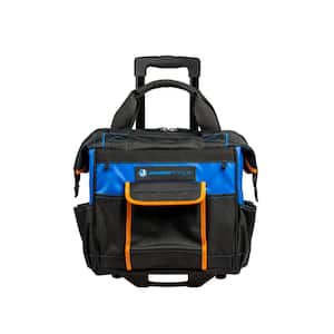 16 in. 18-Pockets Professional Rolling Tool Bag