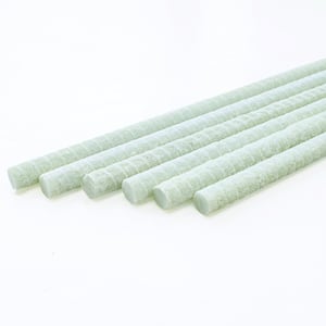 1/2 in. x 48 in. #4 White Blasting Nature Surface FRP Rebar (12-Pack)