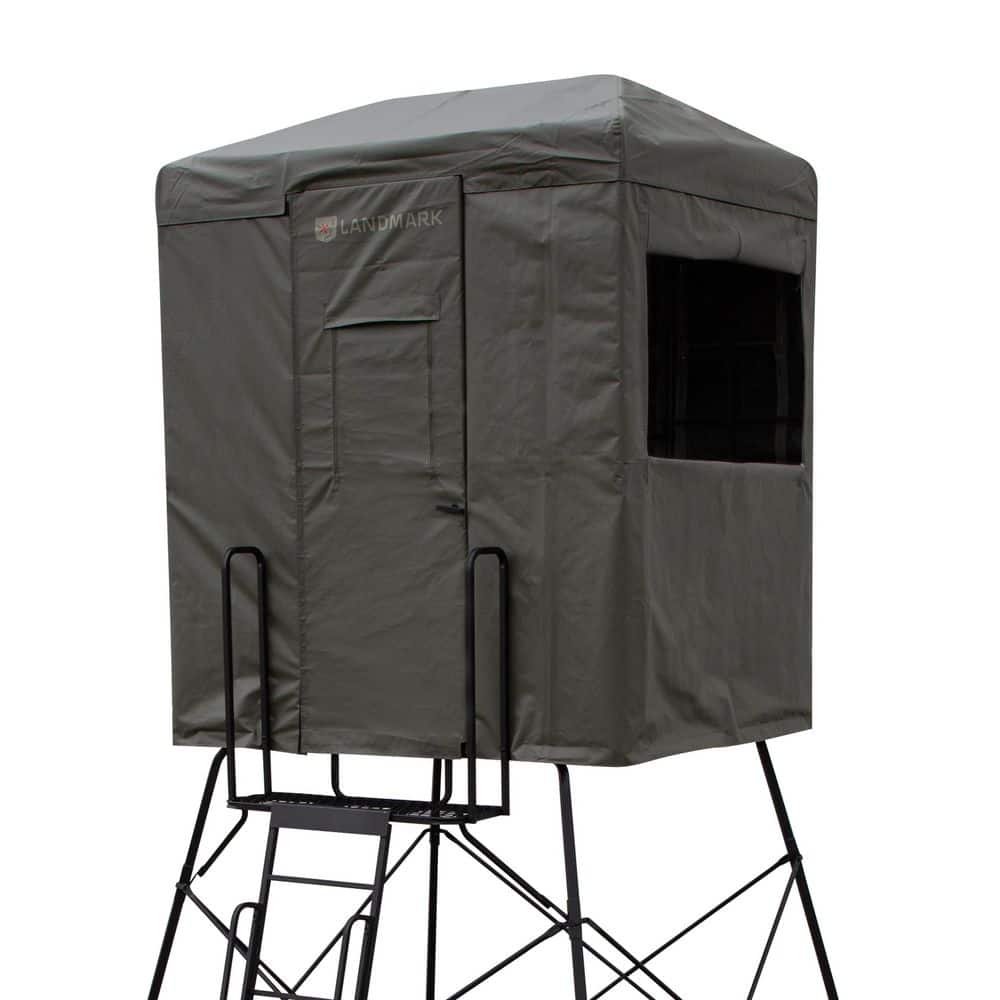 Landmark 550 Blind, 6 ft. x 4.5 ft. x 7 ft. Interior Space, Marine-Grade Reinforced Synthetic Tarpaulin, Steel Frame price history on PriceWatchPro