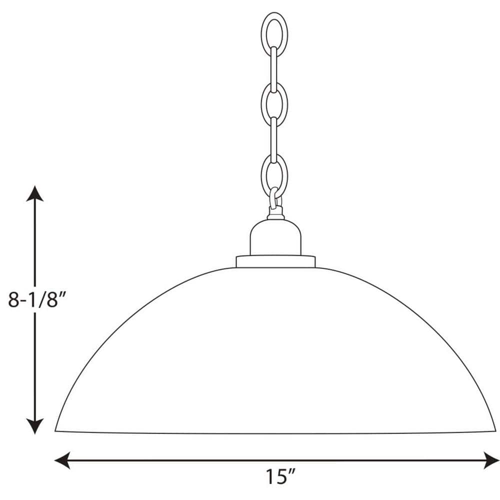 Nickel Etched Glass Dome Pendant Light with Bowl Shade