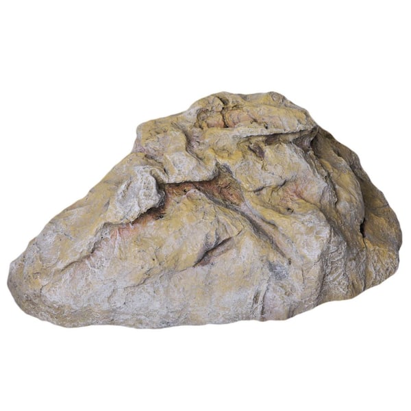 Medium Fiberglass Fake Rock Cover, Fake Rock Boulders Landscaping Ideas