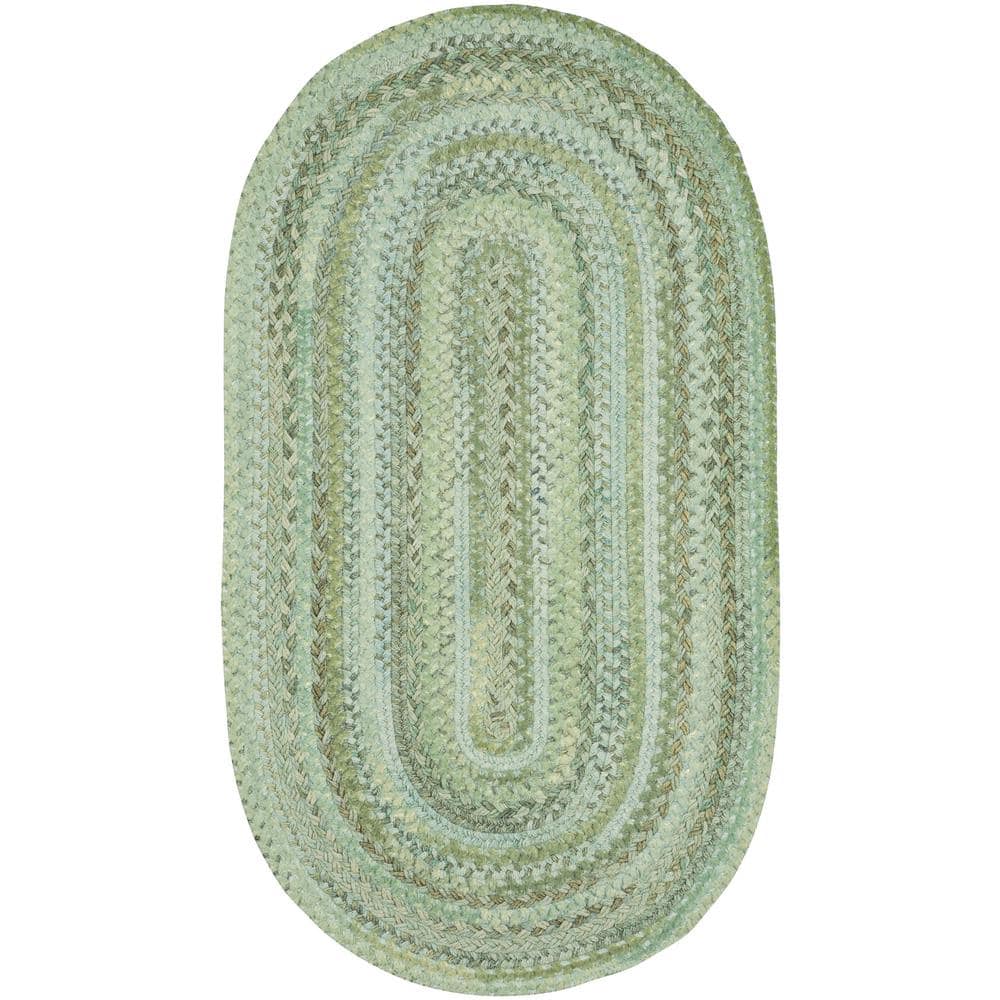 Harborview Green 9 ft. x 13 ft. Oval Area Rug price history on PriceWatchPro