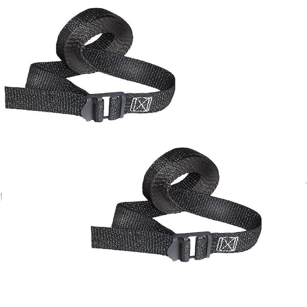 Keeper 8 ft. x 1 in. x 30 lbs. Lashing Strap (2-Pack)