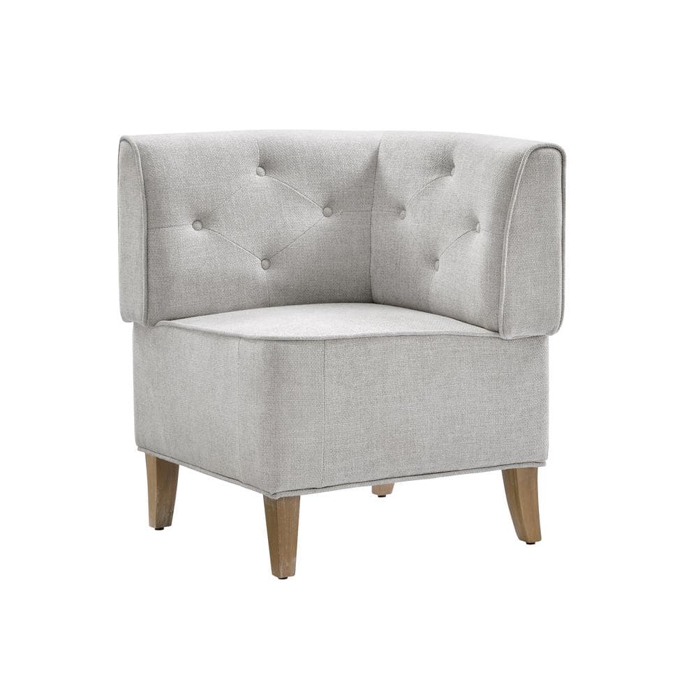 Trapp Corner Nook 73.37 in. Tan Dining Bench High Back - thumbnail 10
