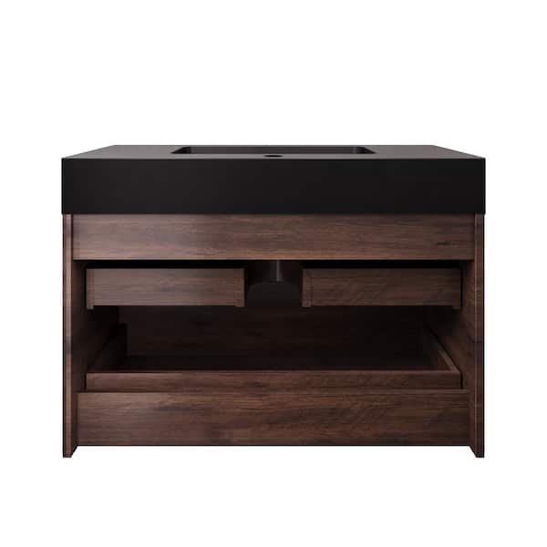 mikio★　PT BLK 36 Diamond NOW Cassidy 36-in Admiral Blue Single Sink Bathroom