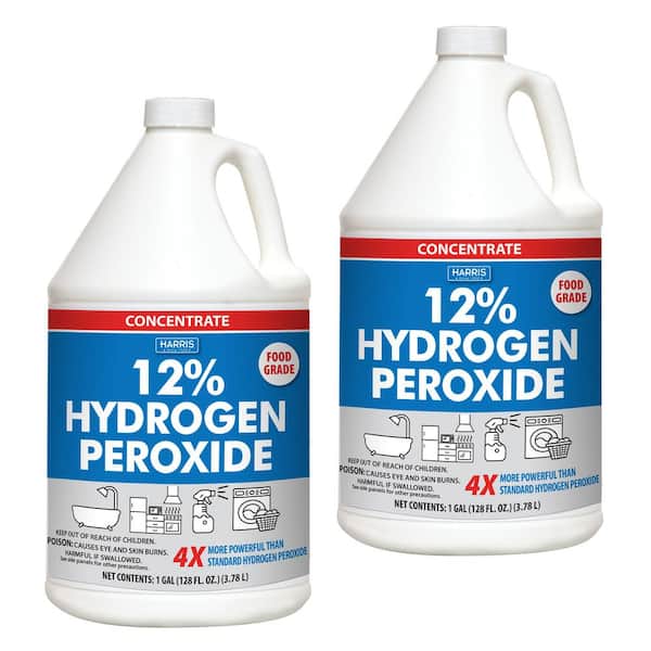 Harris 128 oz. 12% Hydrogen Peroxide All Purpose Cleaner (2-Pack)