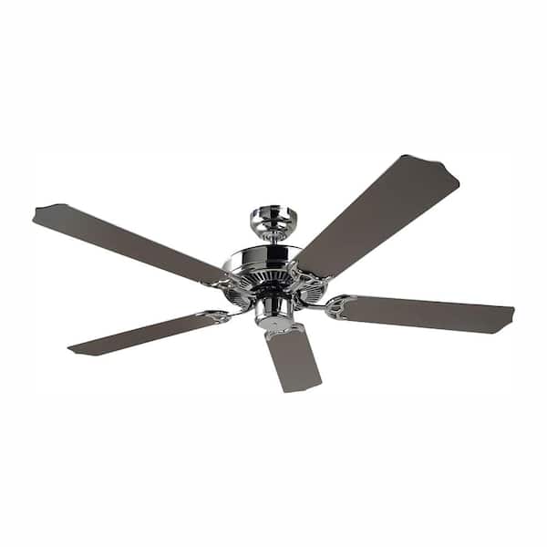 Generation Lighting Quality Max 52 in. Chrome Indoor Ceiling Fan