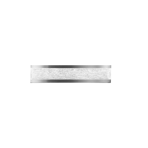 WAC Lighting Repose 27 in. Aluminum LED Vanity Light Bar and Wall Sconce, 3500K