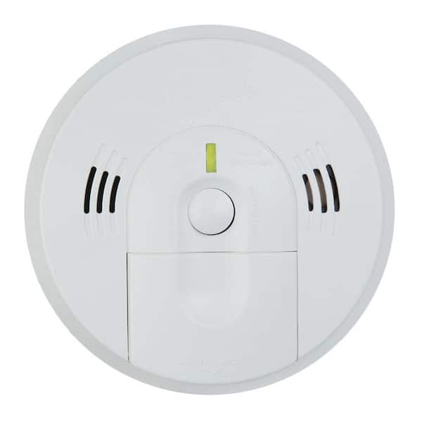 White Kidde 21026043 Battery-Operated Combination Smoke/Carbon Monoxide Alarm 