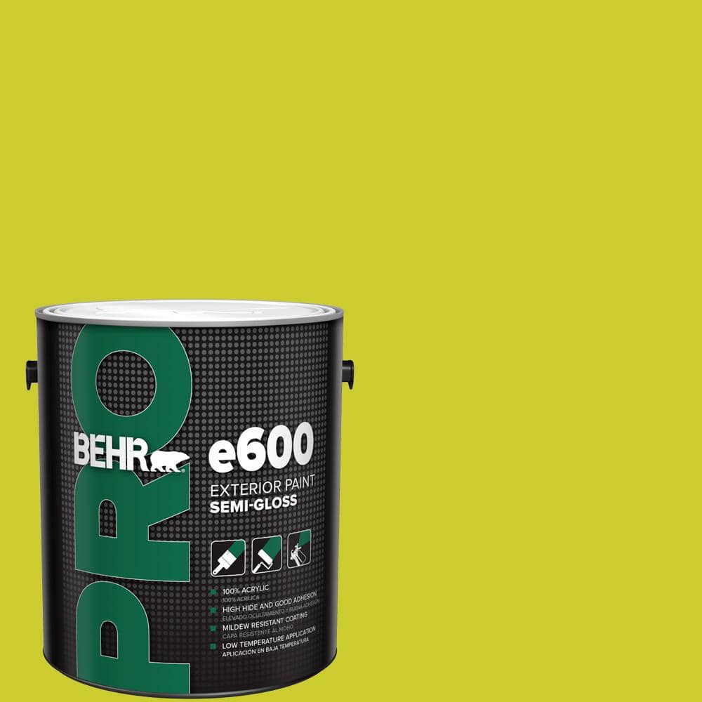 1 gal. #S-G-400 Lime Pop Semi-Gloss Exterior Paint price history on PriceWatchPro
